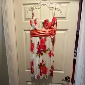 Floral dress size L